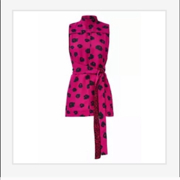 Proenza Schouler Tops - Proenza Schouler Ikat-Print Belter Blouse Size 0